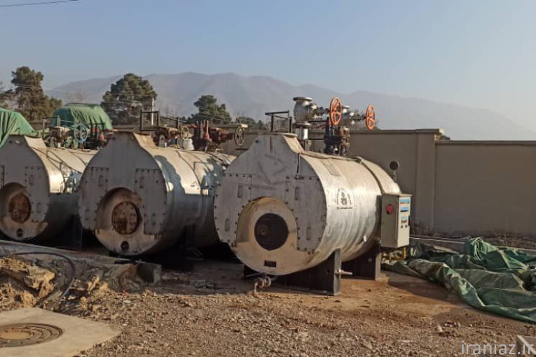 دیگ بخار کارکرده ماشین سازی اراک