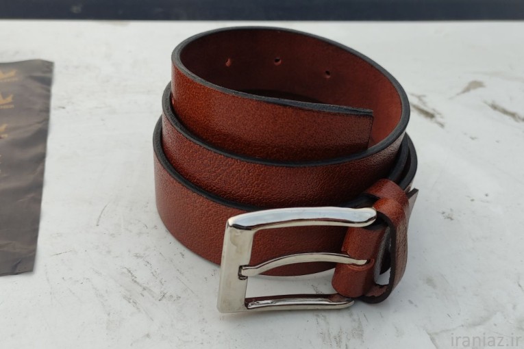 کمربند چرم اصل گاومیشی