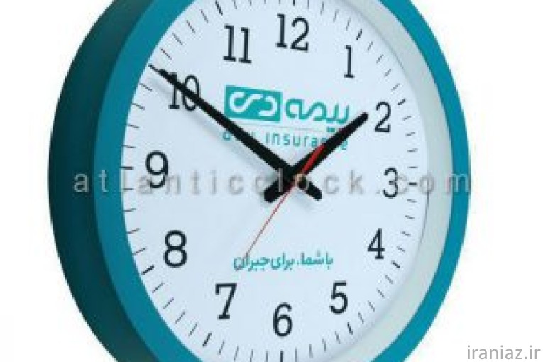 ساعت تبلیغاتی لوکس با حک لوگوی شما