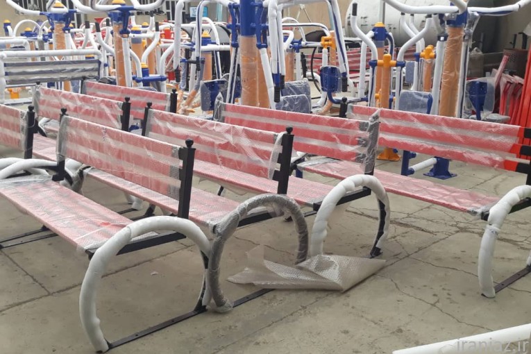 فروش مستقیم مبلمان شهری از تولیدی – نیمکت پارکی، سطل زباله 