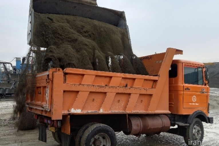 حمل ماسه نخاله ومصالح ساختمانی