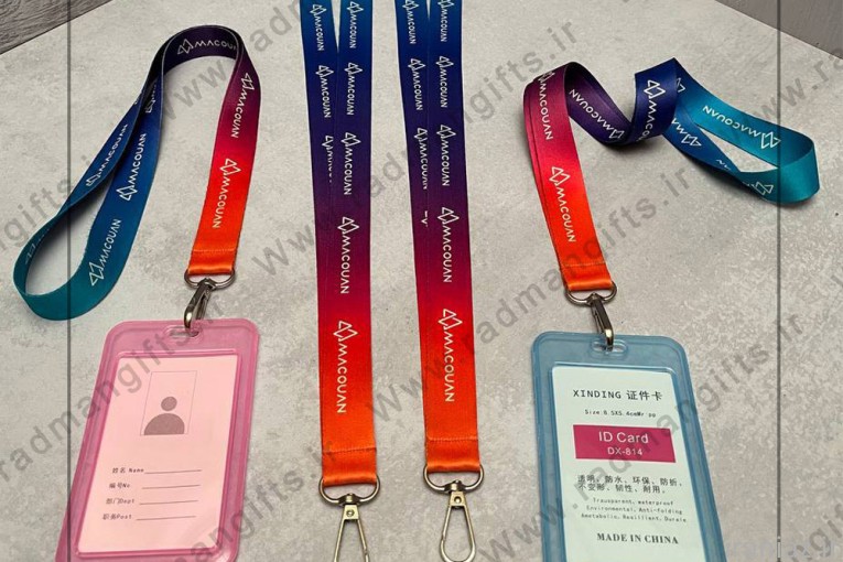 چاپ بند گردنی نمایشگاهی و بند آویز گردنی و 