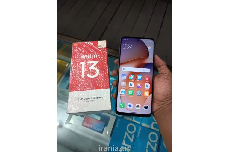 فروش گوشی شیائومی ردمی ۱۳ آکبند در گیلان (منطقه آزاد)
