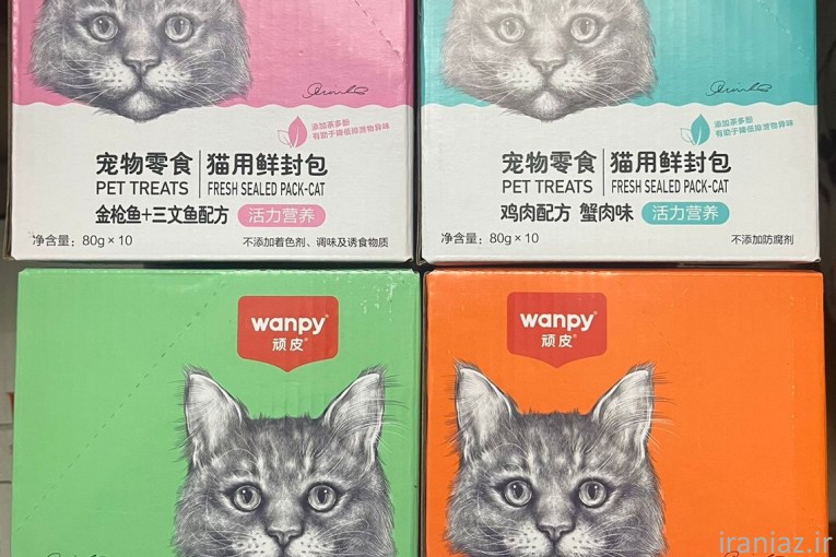 غذای گربه و سگ 