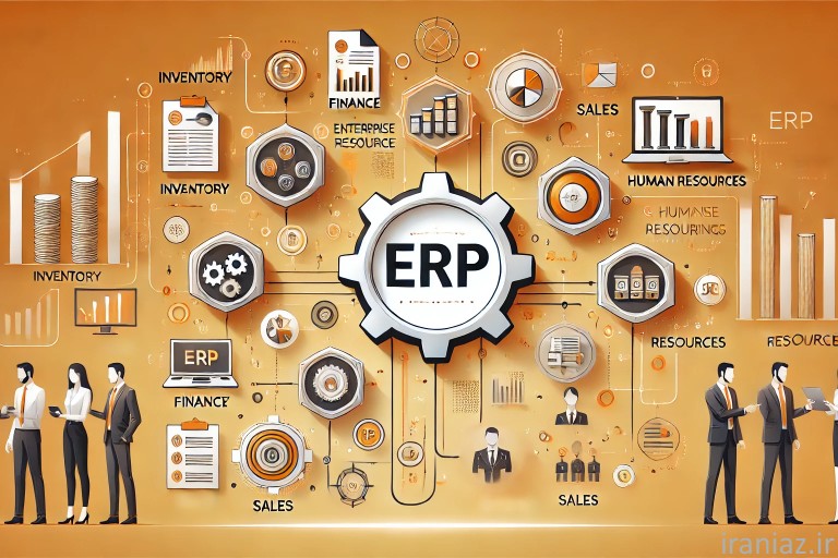 نرم افزار erp از آشنایی تا راه اندازی و توسعه آن